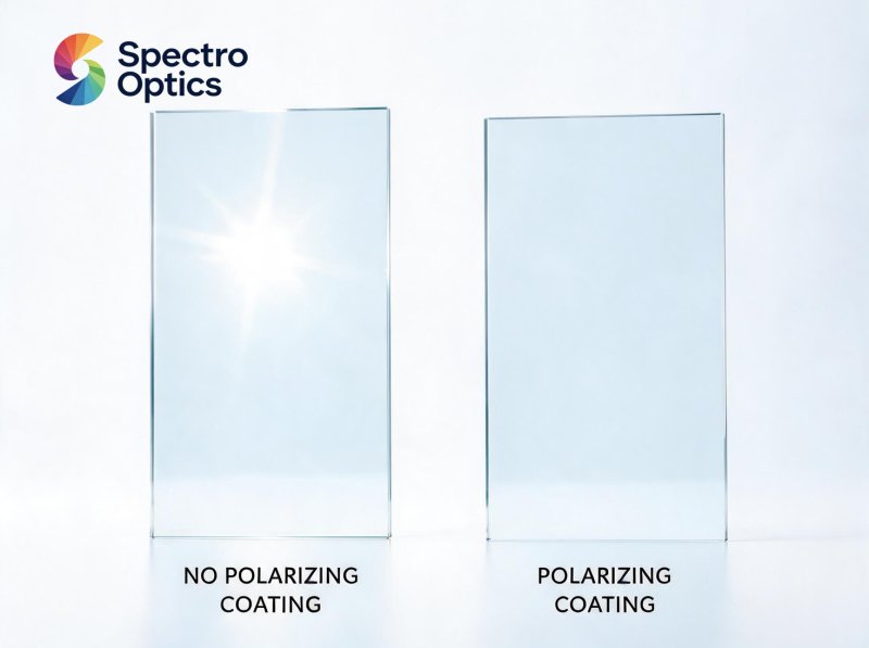 Optical polarizing coating