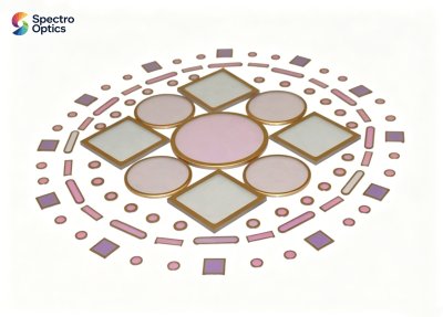 Metallized sapphire window
